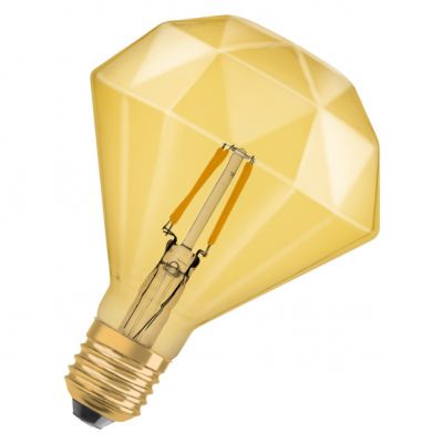 Żarówka LED Vintage 1906 LED CL DIAMOND FIL GOLD 40 non-dim 4,5W/825 E27 4058075091955 LEDVANCE (4058075091955)